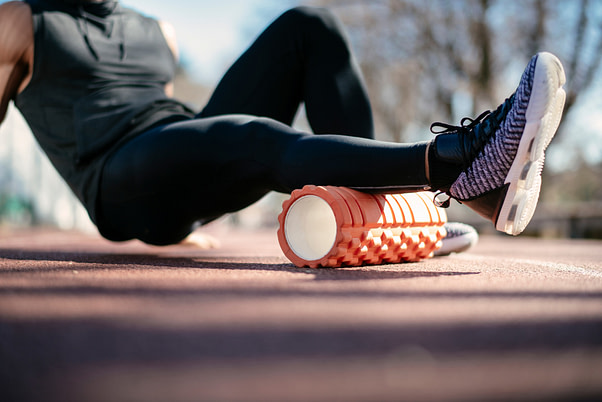 foam rolling male